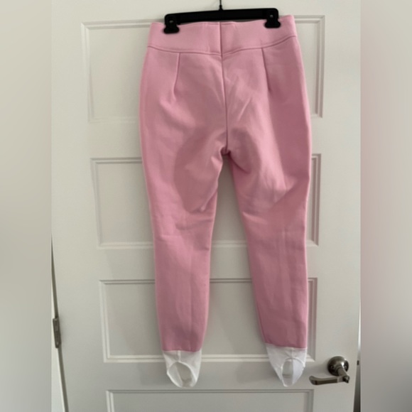 Vintage 80’s Wool Mix Pink Stirrup Pants - Picture 2 of 11